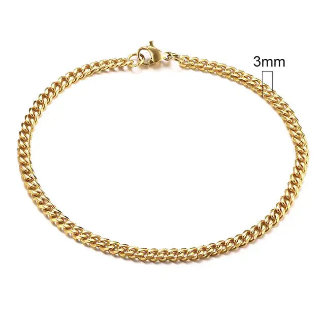 Vnox Men's Chunky Curb Chain Bracelet Nestify