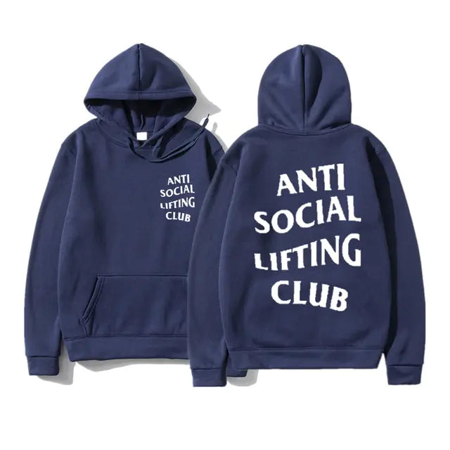 Anti Social Lifting Club Hoodies Nestify