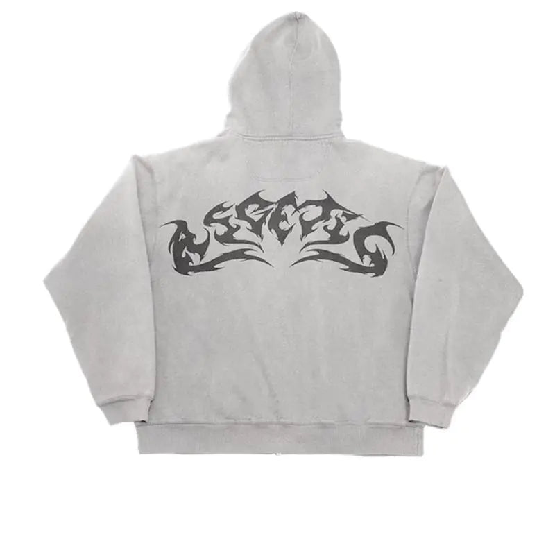 Vintage Flame Hoodies.