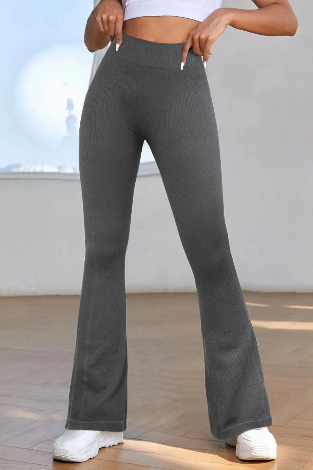 Tummy Control Flared Pants Nestify