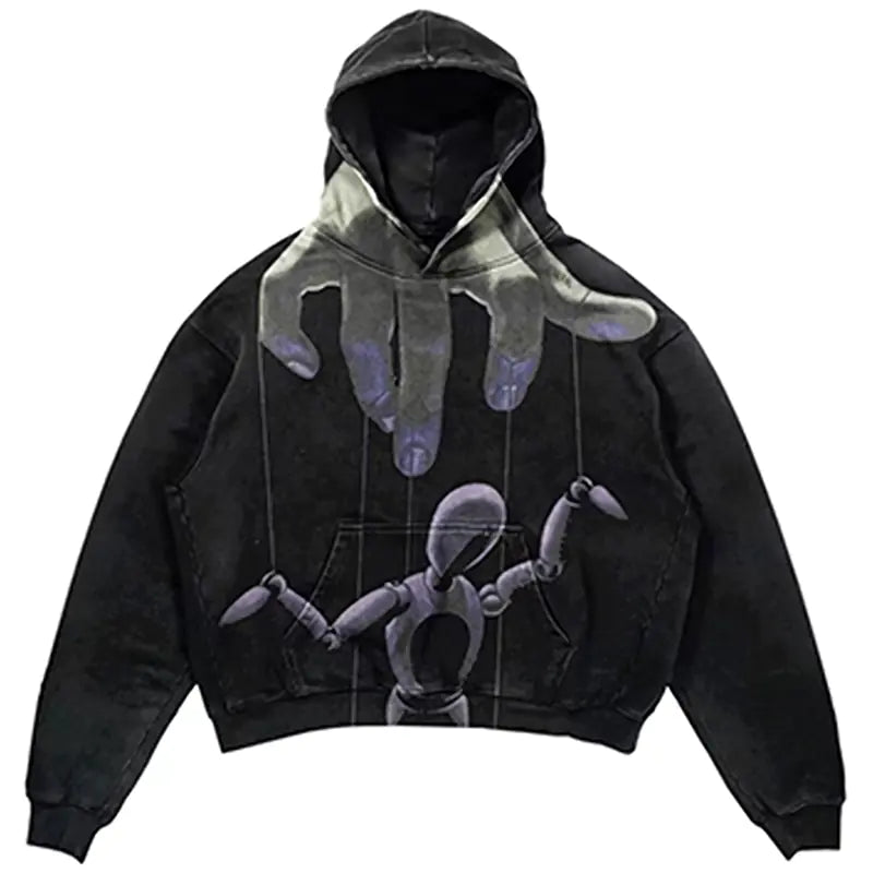 Printed Oversized Hoodies.