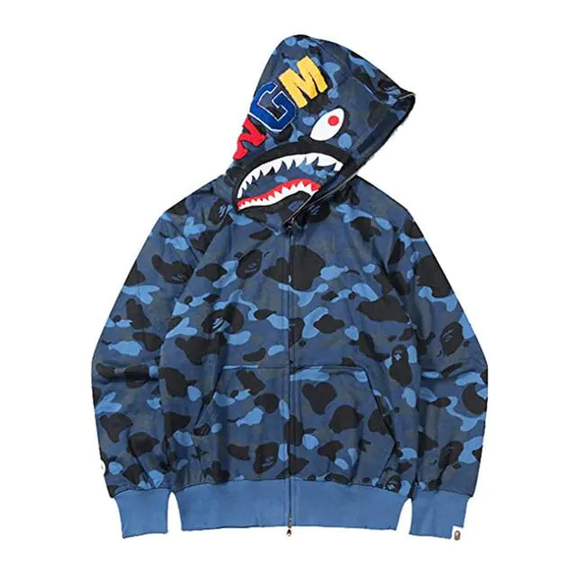 Camo “Bape-Ape” Hoodies.