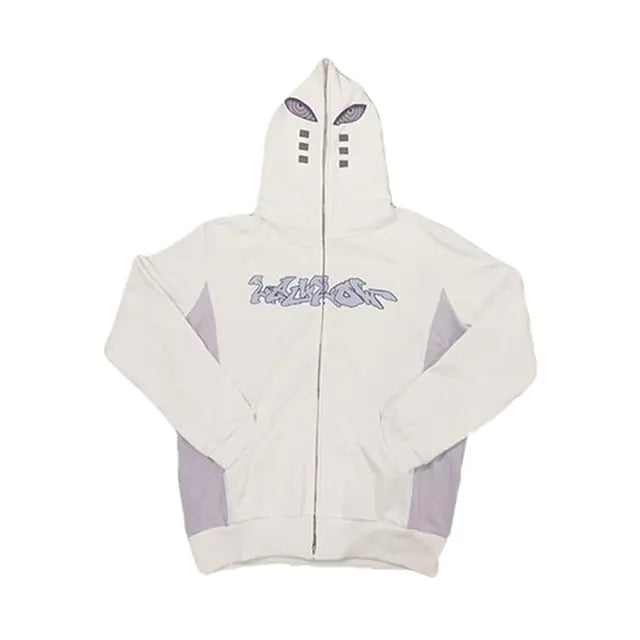 Full Zip Star Print Hoodies Nestify