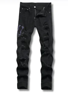 Black Python Jeans Nestify