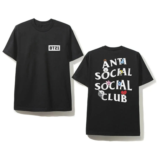 BTS x BT21 Exclusive Peekaboo T-Shirt Nestify