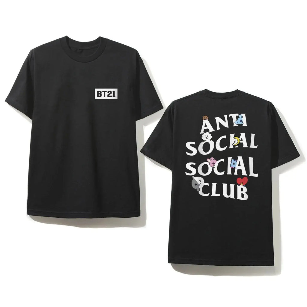 BTS x BT21 Exclusive Peekaboo T-Shirt Nestify