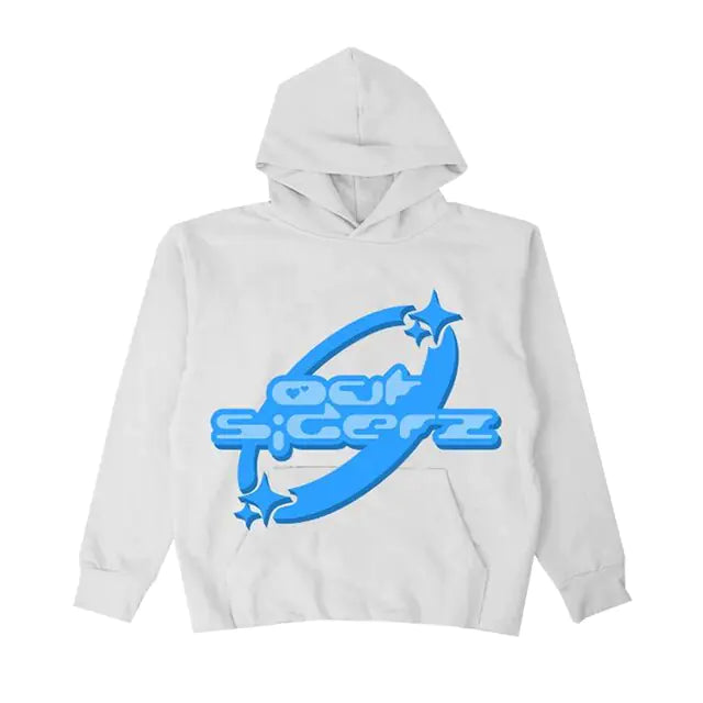 Streetwear Skull Print Hoodies.
