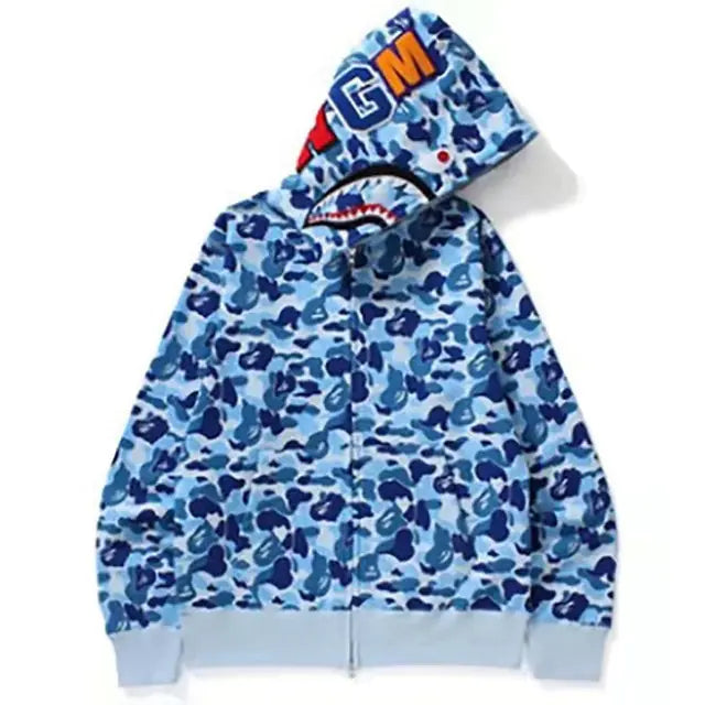 Camo “Bape-Ape” Hoodies.