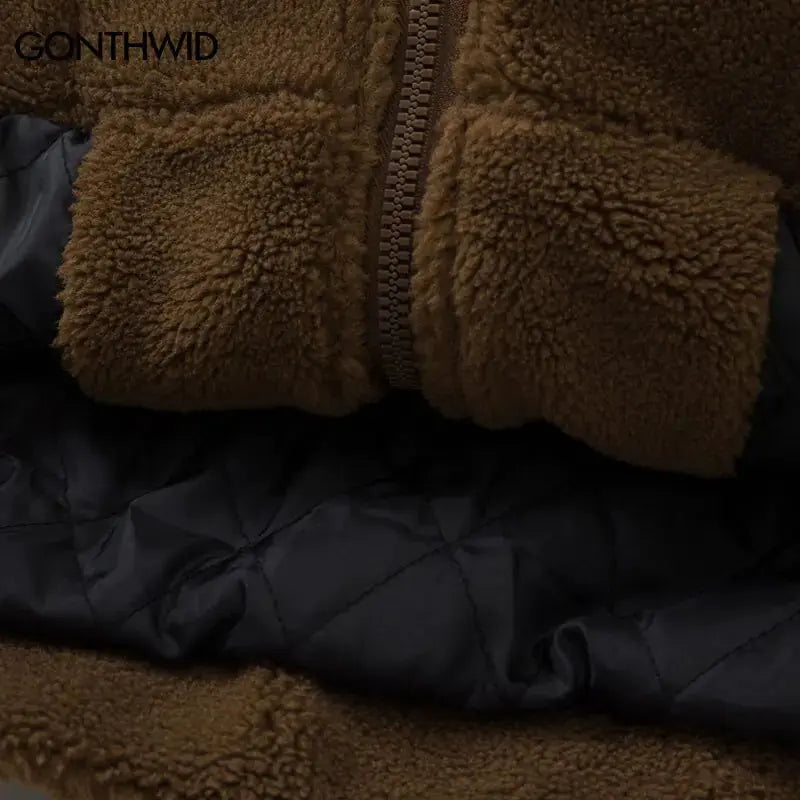 Lambswool Coats Thicken Warm Padded Jackets Nestify