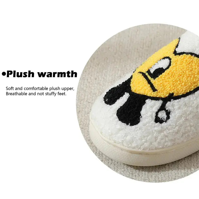 Love Heart Fluffy Slippers Nestify