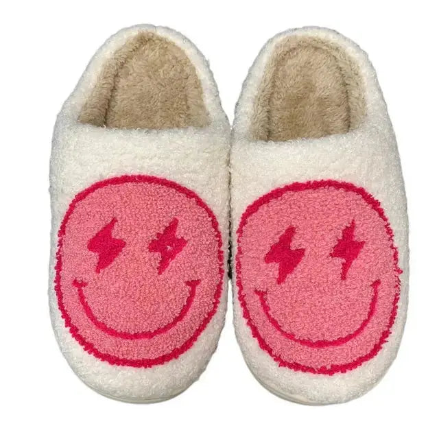 Love Heart Fluffy Slippers Nestify