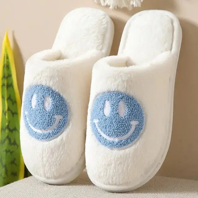 Love Heart Fluffy Slippers Nestify