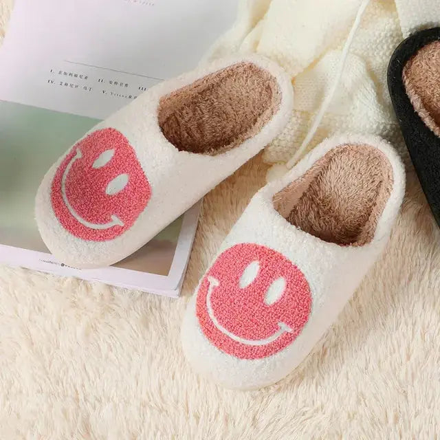 Love Heart Fluffy Slippers Nestify