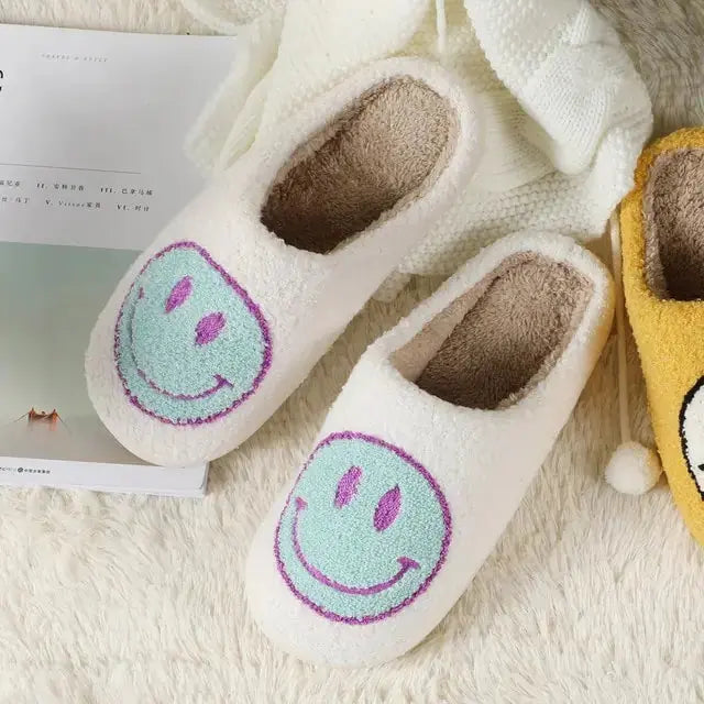 Love Heart Fluffy Slippers Nestify