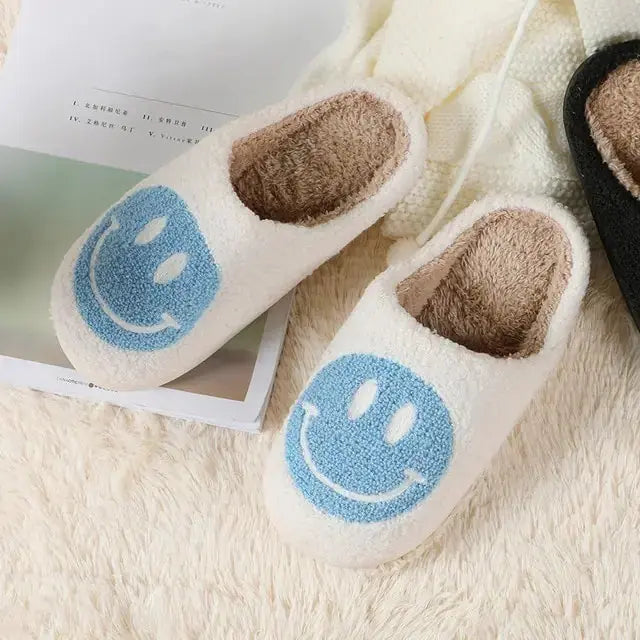 Love Heart Fluffy Slippers Nestify