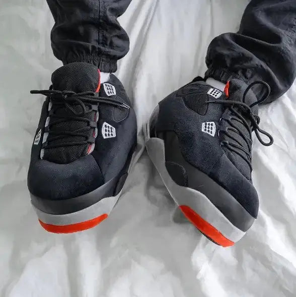 Retro Inspired Novelty Sneaker Slippers Nestify