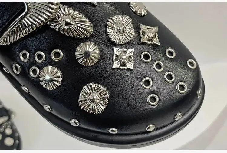 Studded Mule Clogs Nestify