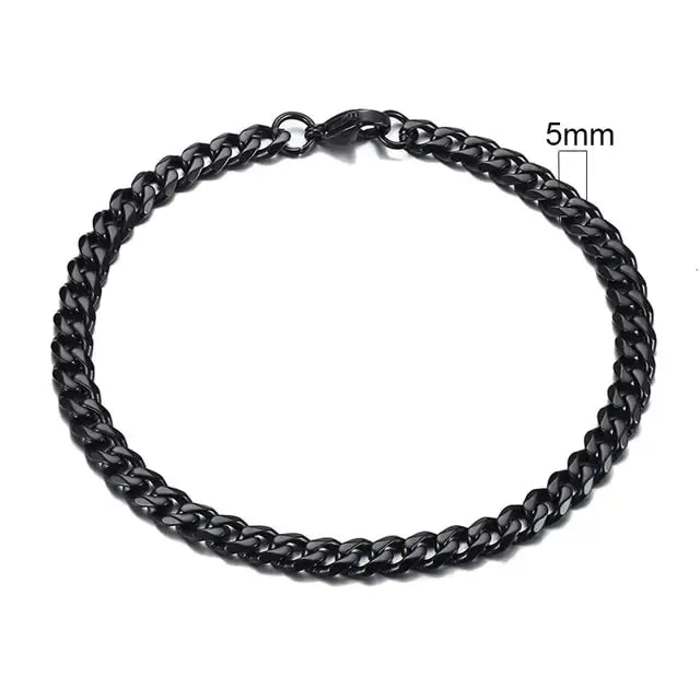 Vnox Men's Chunky Curb Chain Bracelet Nestify