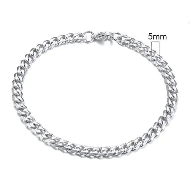 Vnox Men's Chunky Curb Chain Bracelet Nestify