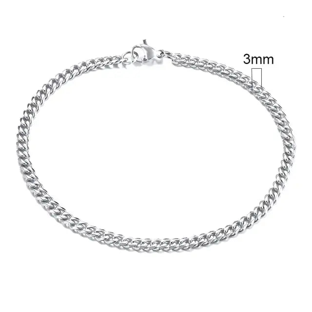 Vnox Men's Chunky Curb Chain Bracelet Nestify