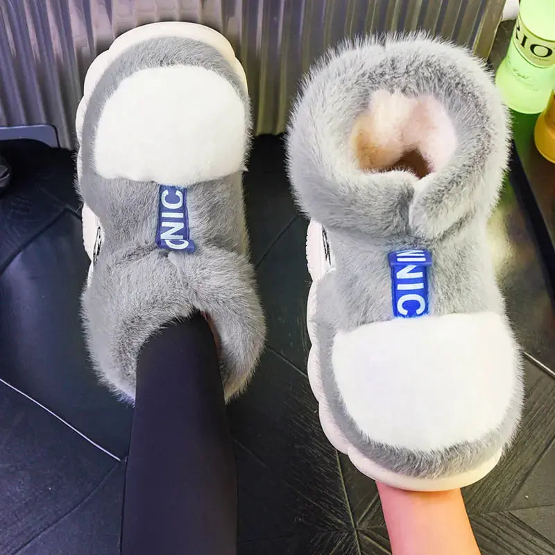 Warm Plush Lining Slippers Nestify