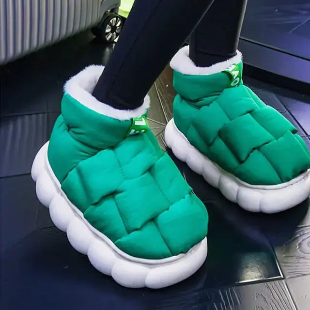 Warm Plush Lining Slippers Nestify