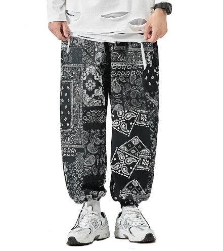 Printed Men's Loose Pants Nestify