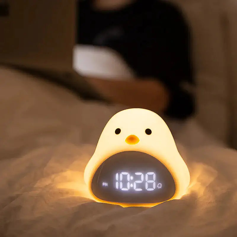 Bird Night Light Alarm Clock Nestify