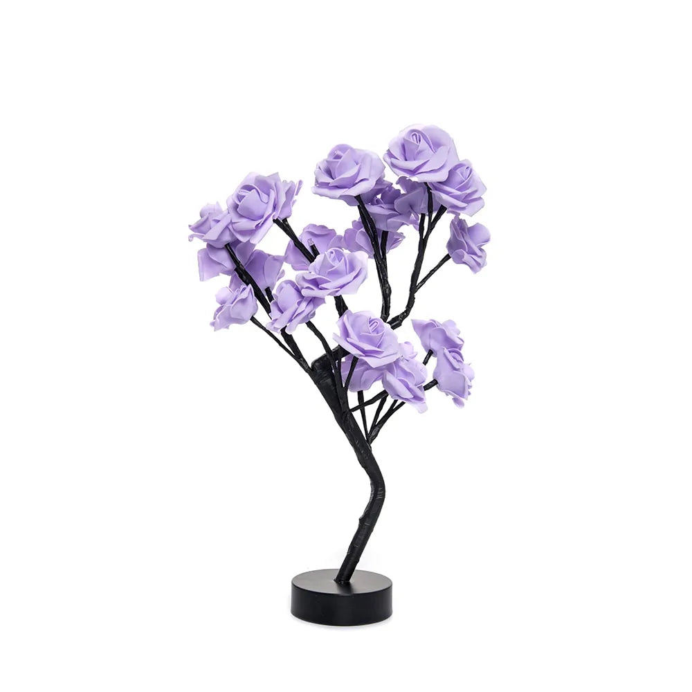 LED Rose Flower Table Lamp Nestify