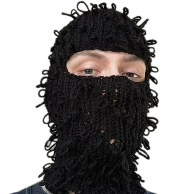 Halloween Balaclava Knit Beanie Hat Nestify