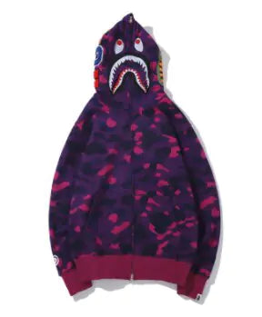 Camo “Bape-Ape” Hoodies.