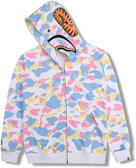 Camo “Bape-Ape” Hoodies.