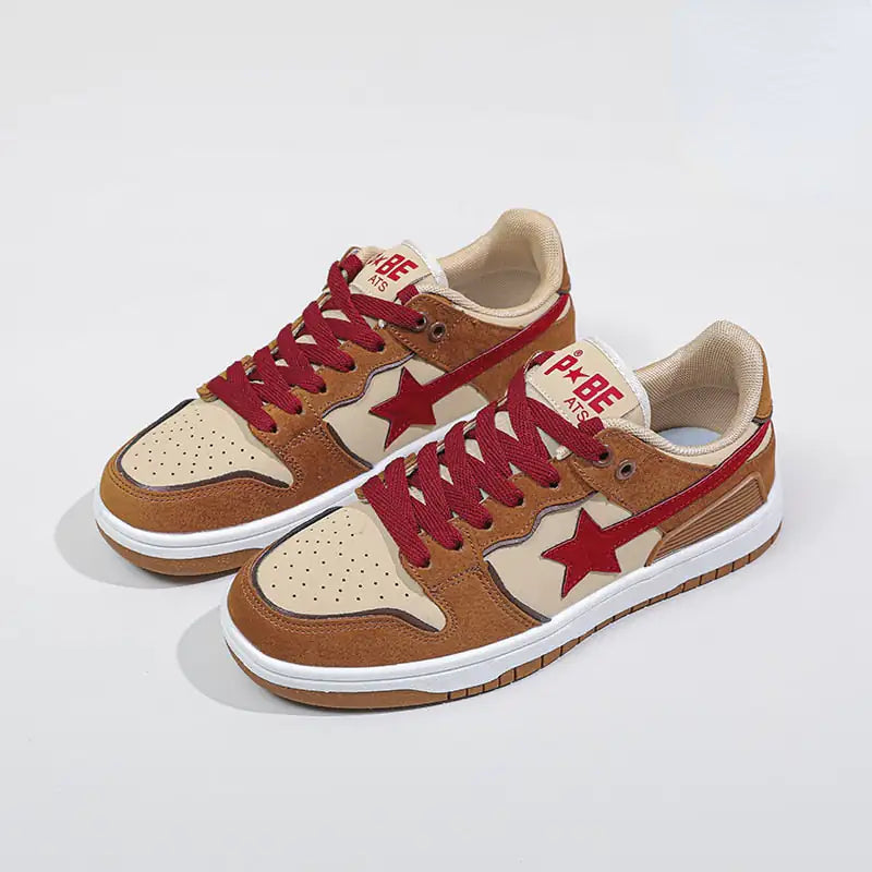 “A Bathing Ape” sneakers.