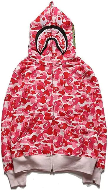 Camo “Bape-Ape” Hoodies.