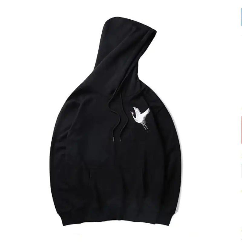 Crane Graphic Hoodie.
