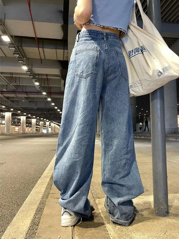 High Waist Ripped Jeans Nestify
