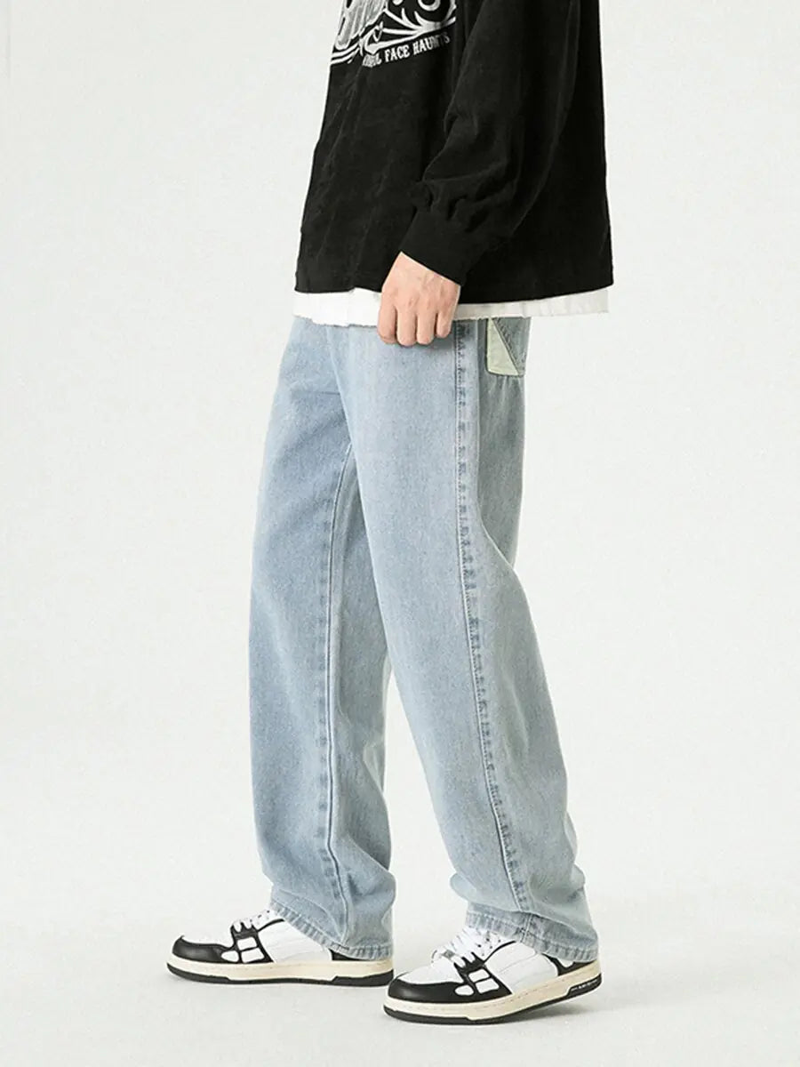 Retro Loose Straight Wide Leg Pants Nestify