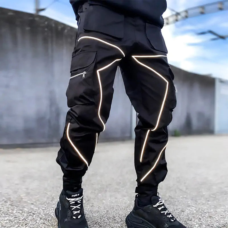 Reflective Cargo Pants Nestify