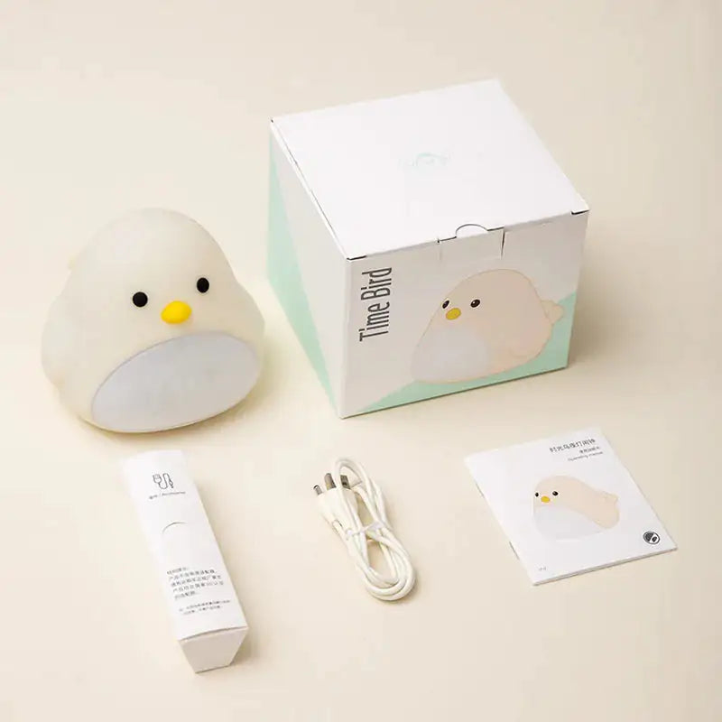 Bird Night Light Alarm Clock Nestify