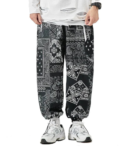 Printed Men's Loose Pants Nestify