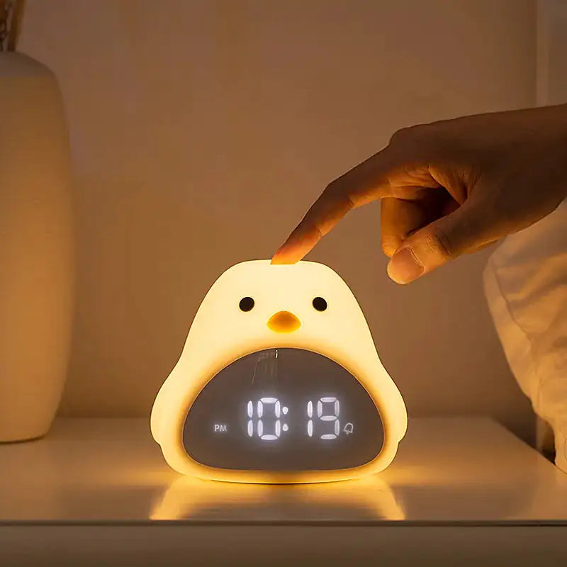 Bird Night Light Alarm Clock Nestify