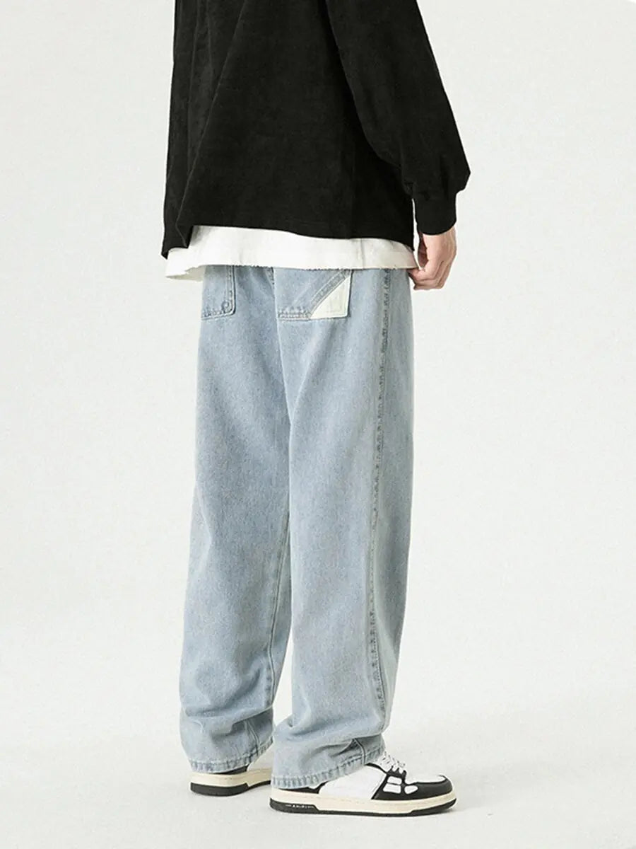 Retro Loose Straight Wide Leg Pants Nestify