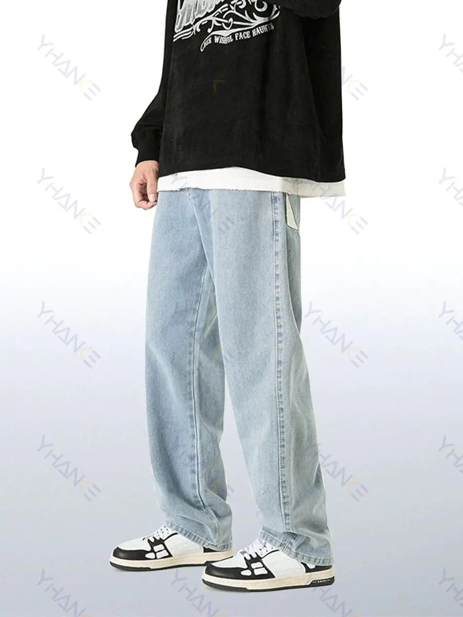 Retro Loose Straight Wide Leg Pants Nestify