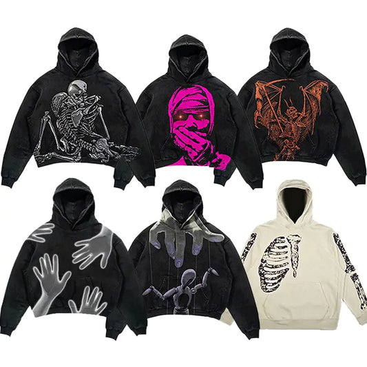 Printed Oversized Hoodies.