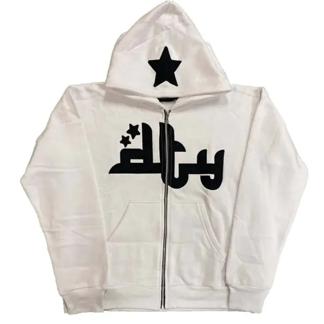 Zip Up Long Sleeve Unisex Hoodies Nestify