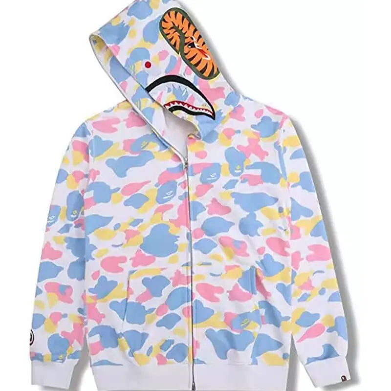 Camo “Bape-Ape” Hoodies.