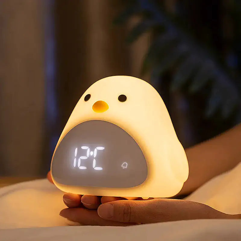 Bird Night Light Alarm Clock Nestify