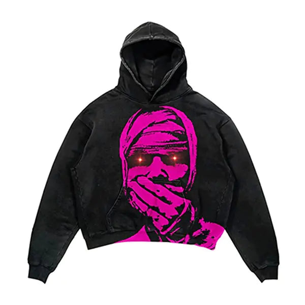 Streetwear Skull Print Hoodies.