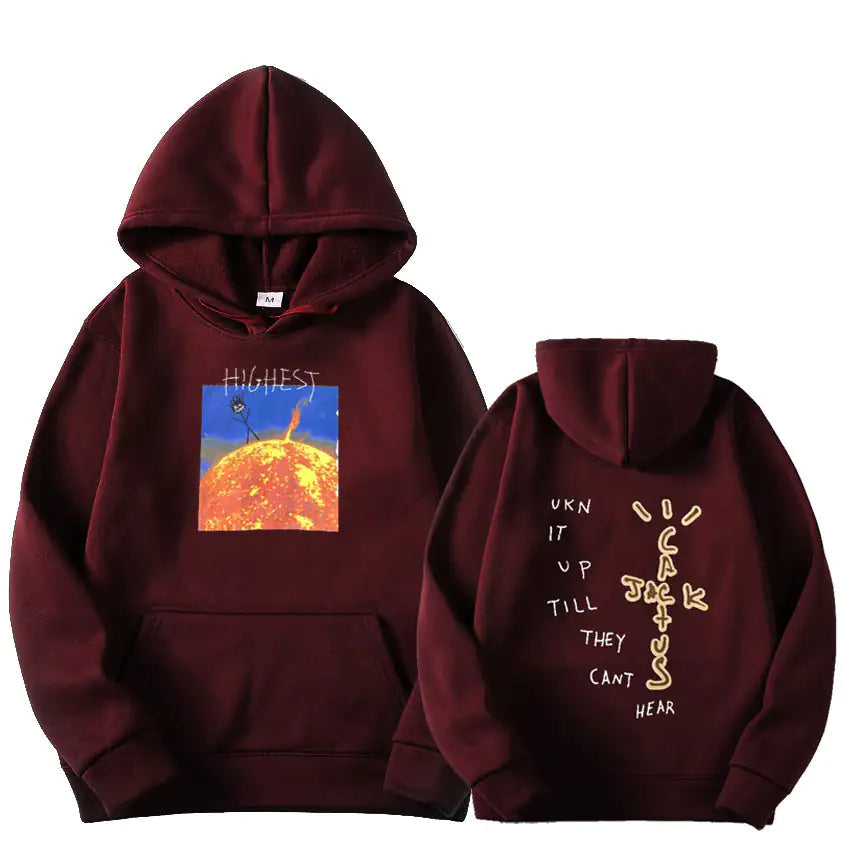 Travis Scott Sun Hoodies Men/Women Nestify