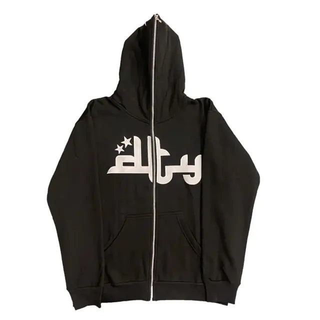Zip Up Long Sleeve Unisex Hoodies Nestify
